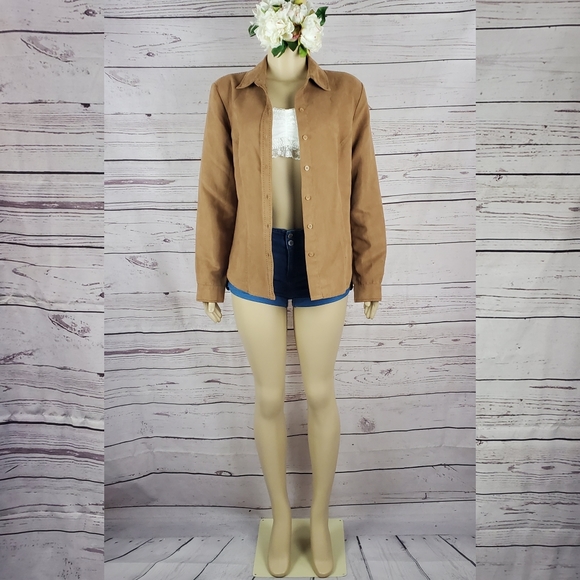 st. johns bay medium button shirt ( 5 for $20 ) - Picture 2 of 8